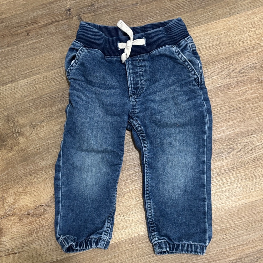 GAP Kids Dark Blue Denim Joggers
